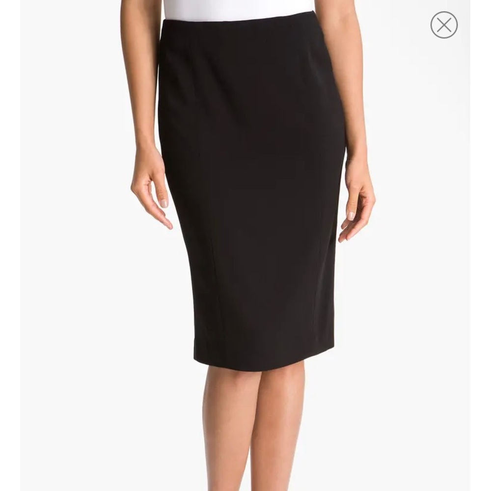 Theory size 4 black Rita tailor pencil skirt